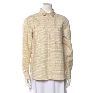 Creatures of Comfort Oversize Textured Blouse Top - M